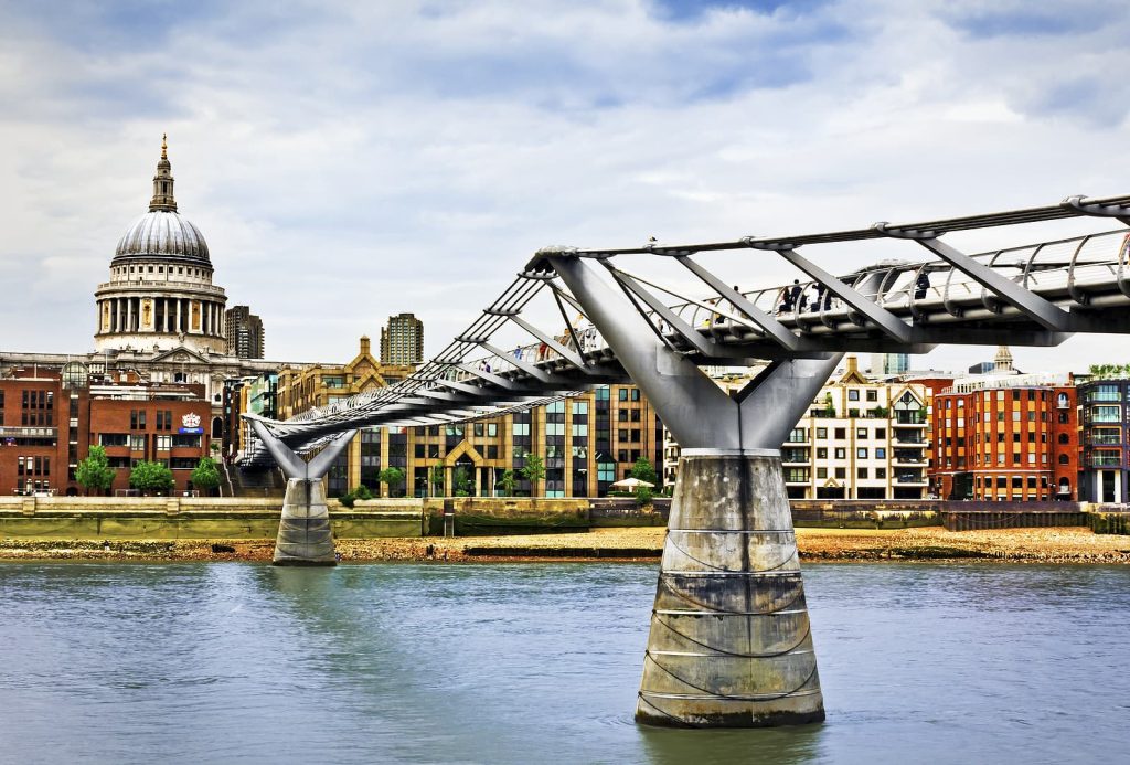 Switch water supplier - St. Paul's cathedral and the Millennium bridge